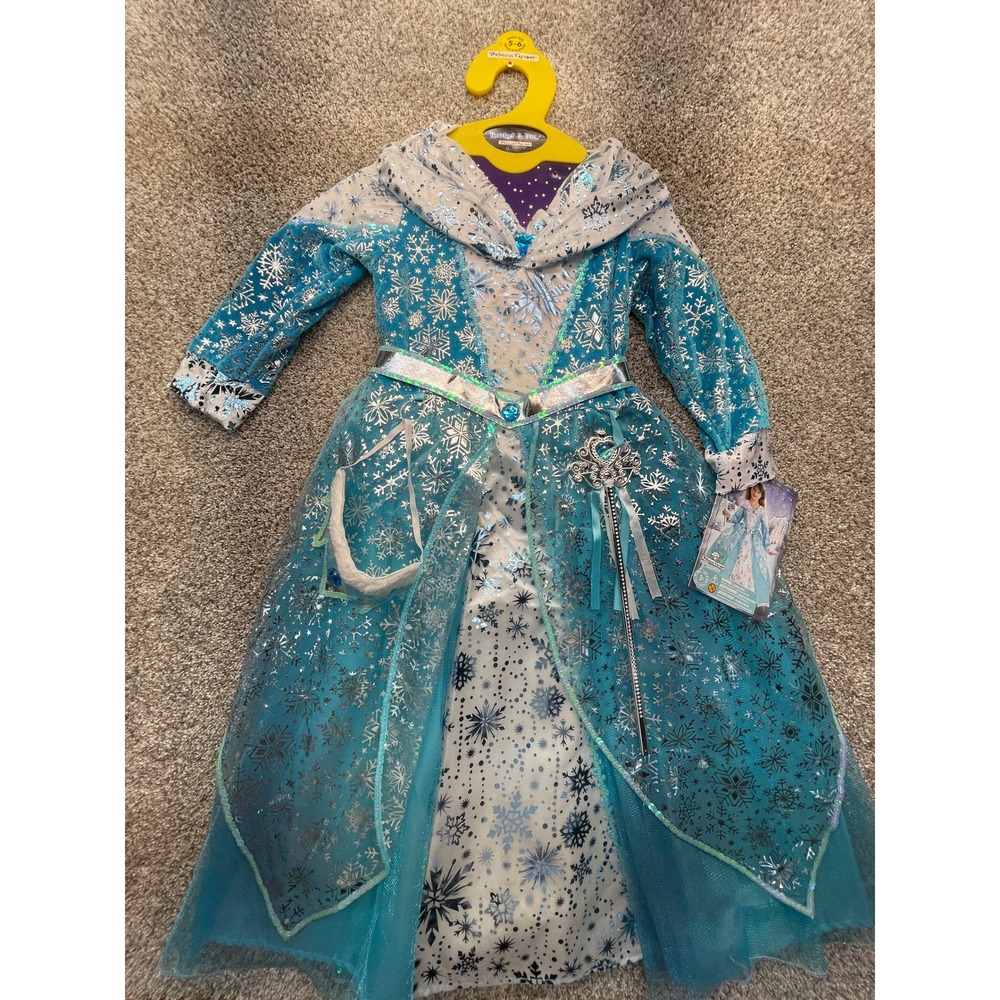 Teetot & Co., Inc. Enchanting Blue Princess Child 5-6 NEW Wand Tiara